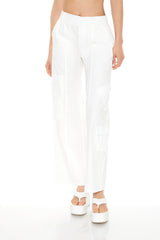 Mid-Rise Straight-Leg Cargo Pants | Forever 21 Womens