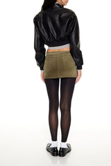 Velvet Mini Skirt | Forever 21 Womens