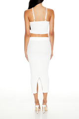 Sweater-Knit Ribbed Midi Skirt | Forever 21 Womens