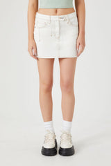 Seamed Denim Mini Skirt | Forever 21 Womens