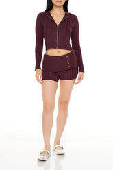 Sweater-Knit Ribbed Shorts | Forever 21 Womens