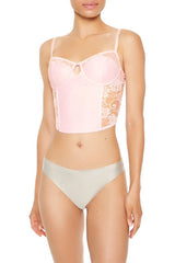 Sheer Lace Underwire Corset Bra | Forever 21 Womens