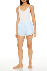 Seamless Lace-Trim Thong Bodysuit | Forever 21 Womens