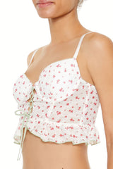 Rose Lingerie Corset Cami | Forever 21 Womens