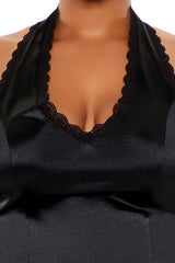 Plus Size Satin Corset Halter Top | Forever 21 Womens