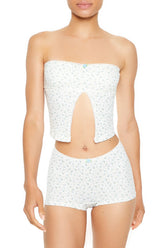Seamless Floral Tube Top | Forever 21 Womens
