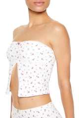 Seamless Floral Tube Top | Forever 21 Womens