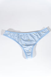 Ribbed Floral Thong | Forever 21 Womens