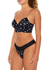 Rose Print Thong Panties | Forever 21 Womens