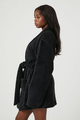 Plush Tie-Waist Robe | Forever 21 Womens