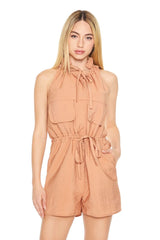 Sleeveless Drawstring Romper | Forever 21 Womens