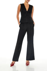 Twill Cutout Vest & Pants Set | Forever 21 Womens