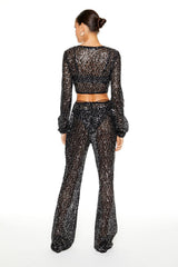Sequin Crop Top & Pants Set | Forever 21 Womens