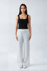 Textured Swim Cover-Up Pants | Forever 21 Womens