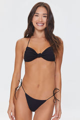 Ribbed String Bikini Bottoms | Forever 21 Womens