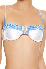 Satin Hearts Underwire Bikini Top | Forever 21 Womens