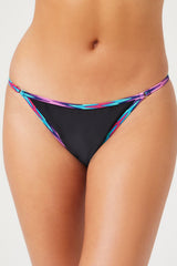 Chevron-Trim Bikini Bottoms | Forever 21 Womens