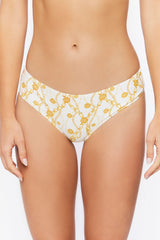 Chain Print Cheeky Bikini Bottoms | Forever 21 Womens