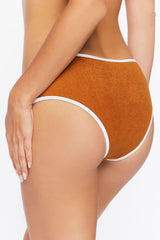 Contrast-Trim Hipster Bikini Bottoms | Forever 21 Womens