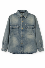 F21 Mens Vintage Wash Denim Shirt | Forever 21 Mens