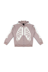 Skeleton Graphic Zip-Up Hoodie | Forever 21 Mens