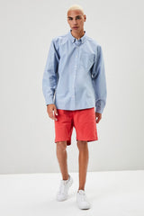 Pocket Button-Front Shirt | Forever 21 Mens
