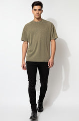 Mineral Wash Cotton Crew Tee | Forever 21 Mens