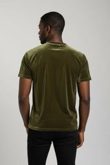 Velvet Crew Neck Tee | Forever 21 Mens