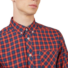 House Tartan Buttondown Shirt with Long Sleeves | Forever 21 Mens