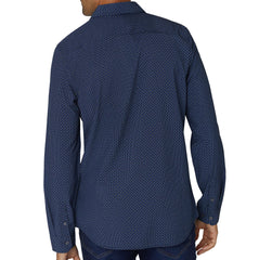 Long Sleeve Printed Perf Woven | Forever 21 Mens