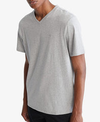 Short Sleeves Smooth Solid V-Neck Tee | Forever 21 Mens