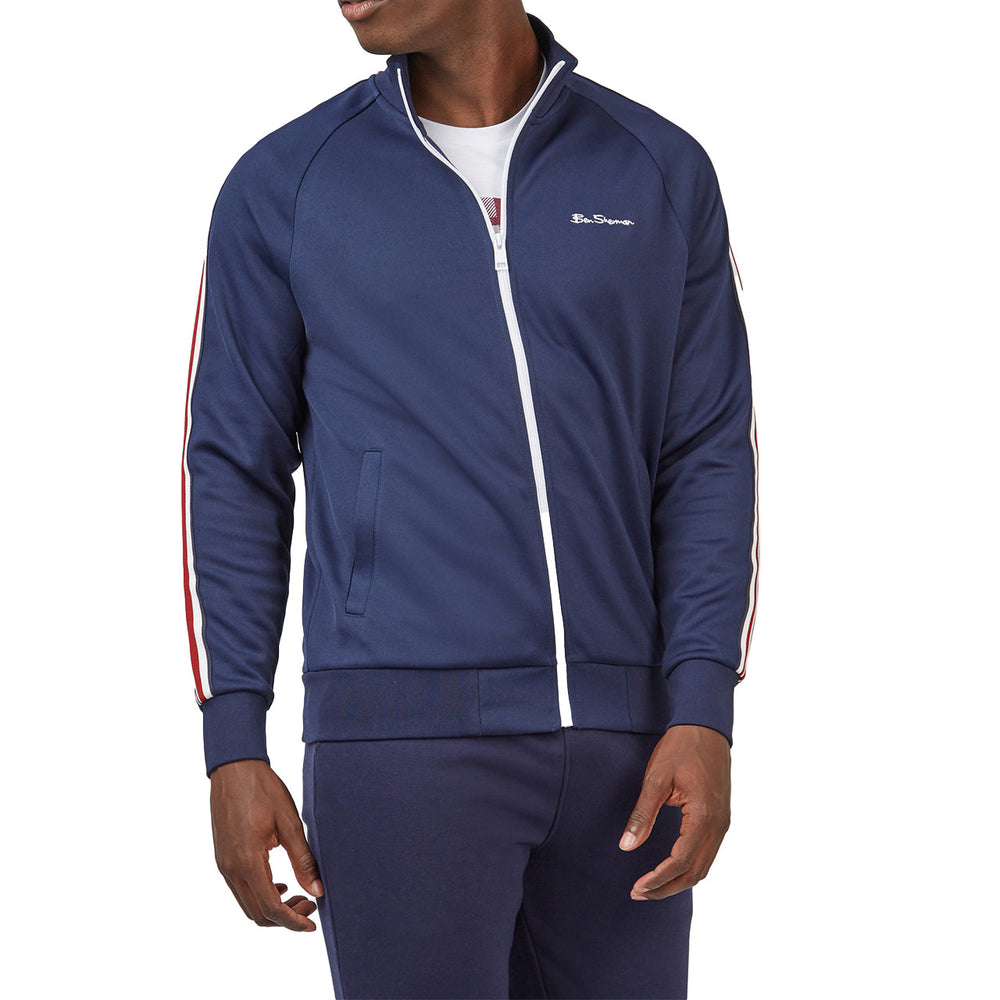 House Taped Track Jacket with Embroidered Logo | Forever 21 Mens