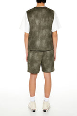 Oil Wash Faux Suede Shorts | Forever 21 Mens