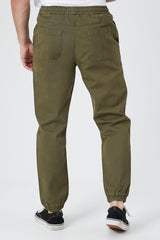Twill Drawstring Joggers | Forever 21 Mens