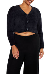 Plus Size Rib-Knit Cardigan Sweater - Forever 21