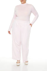 Plus Size Seamless Mock Neck Bodysuit - Forever 21