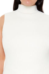 Plus Size Sweater-Knit Turtleneck Crop Top - Forever 21