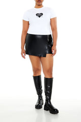 Plus Size Thinking About Puppies Tee - Forever 21