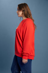 Plus Size Fleece Lee Graphic Pullover - Forever 21