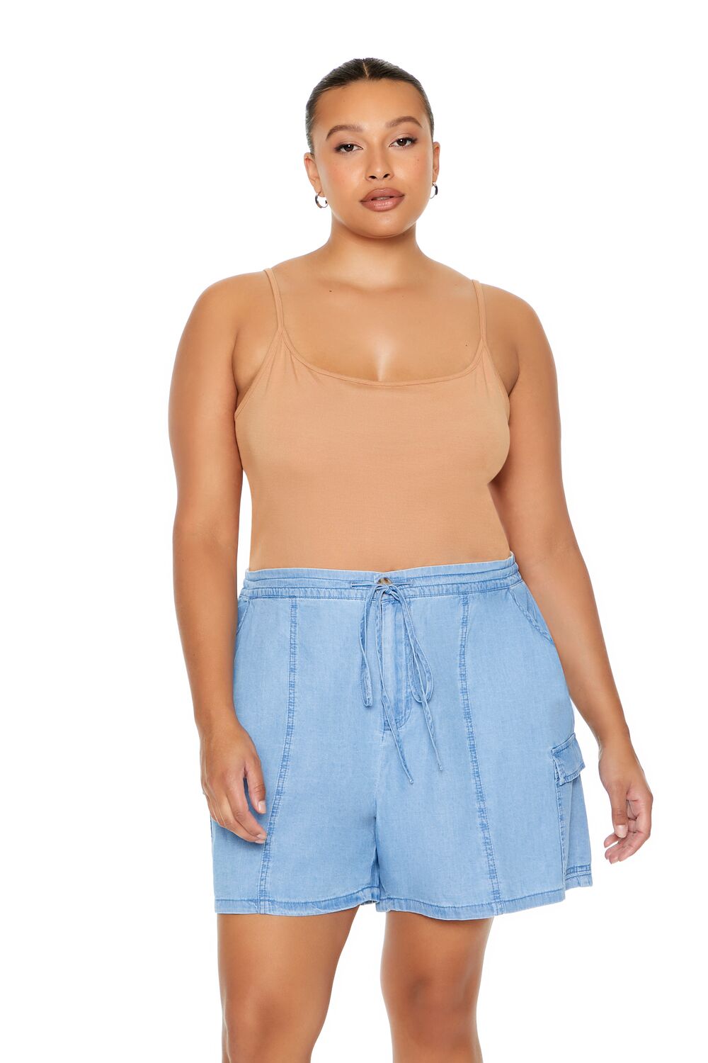 Plus Size Cami Bodysuit - Forever 21