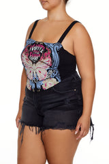 Plus Size Ignite the Flame Crop Top - Forever 21