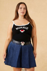 Plus Size Disney Minnie Sweater-Knit Cami - Forever 21