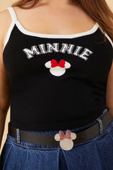 Plus Size Disney Minnie Sweater-Knit Cami - Forever 21