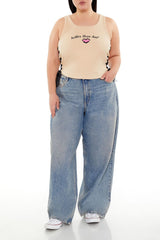 Plus Size Hotter Than Hell Tank Top - Forever 21