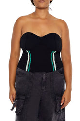 Plus Size Embroidered Tube Top - Forever 21
