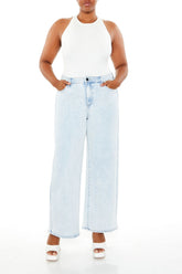 Plus Size Crisscross Sweater-Knit Bodysuit - Forever 21