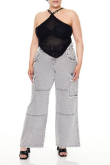 Plus Size O-Ring Sweater-Knit Cami - Forever 21