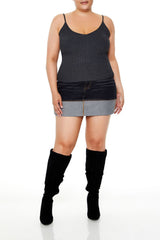 Plus Size Sweater-Knit Cami - Forever 21