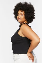 Plus Size Smocked Tank Top - Forever 21