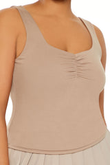 Plus Size Square-Neck Tank Top - Forever 21